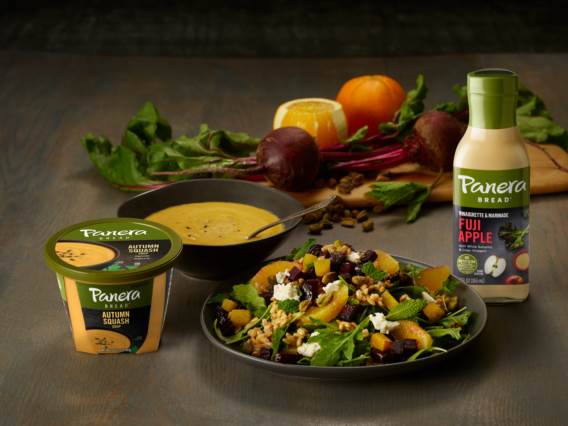 Panera Beet and Farro Salad recipe with Soup