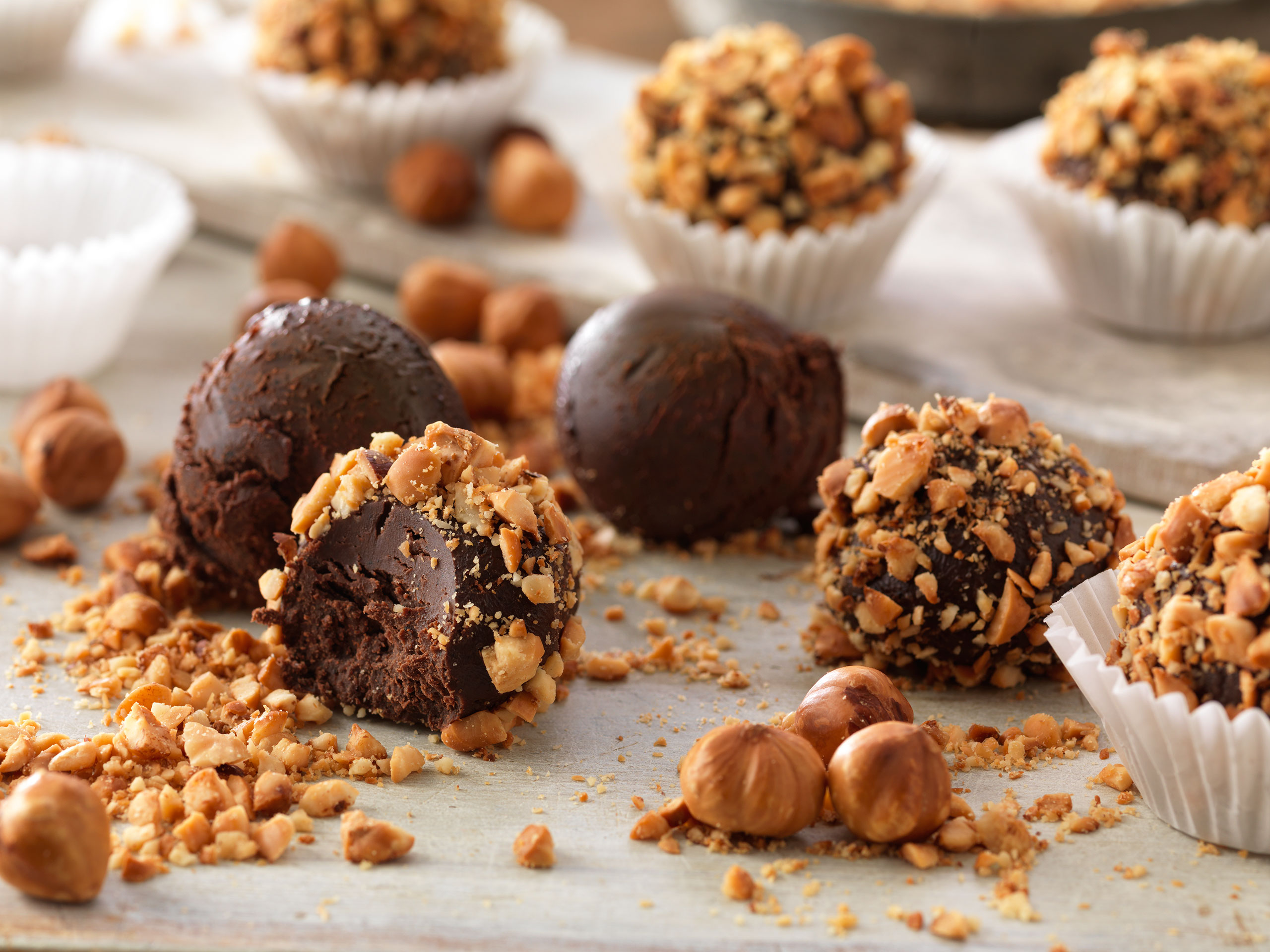 Hazelnut Coffee & Chocolate Truffles | Panera Bread