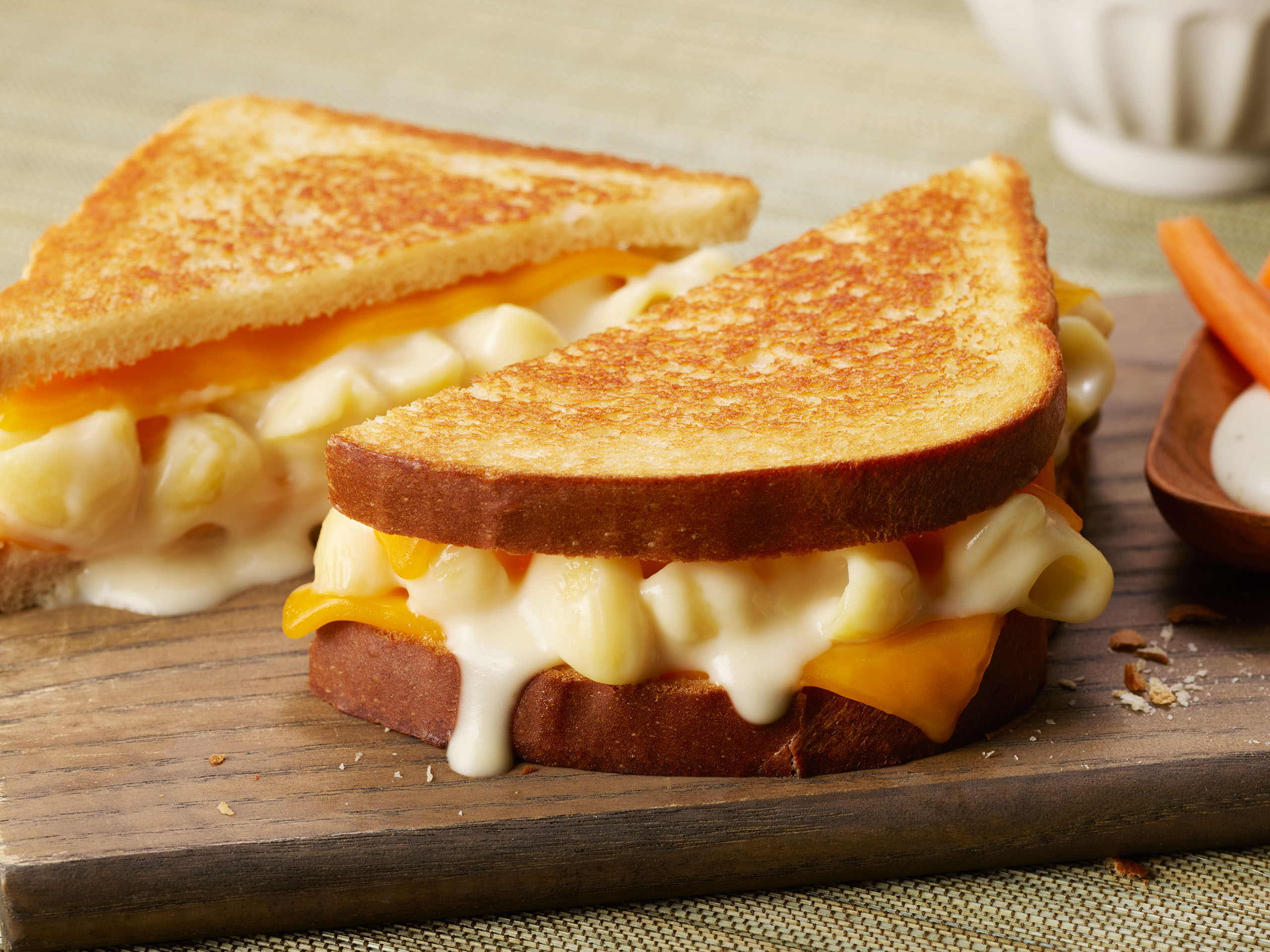 Mac & Cheese Grilled Cheese Panera Bread