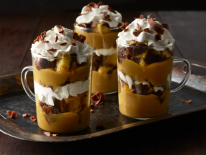 Hazelnut Coffee Pudding Parfaits