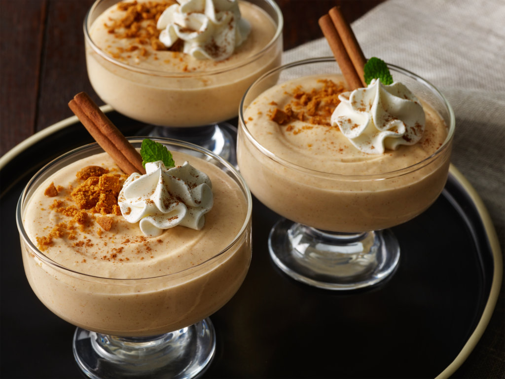 Autumn Squash White Chocolate Mousse