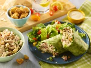 Panera Caesar Dressing Chicken Salad Wrap