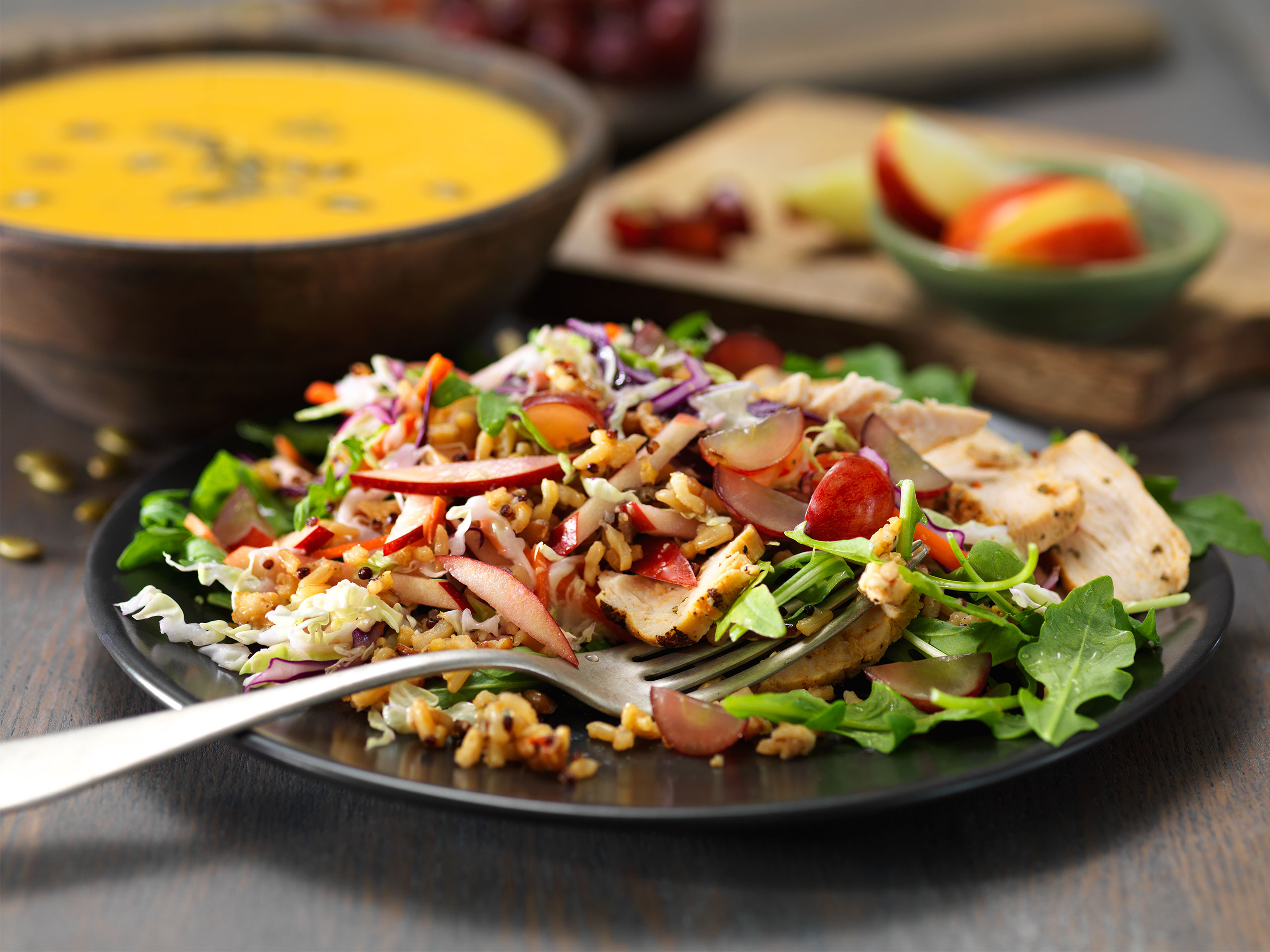 Ancient Grain & Arugula Salad with Chicken | Panera Bread