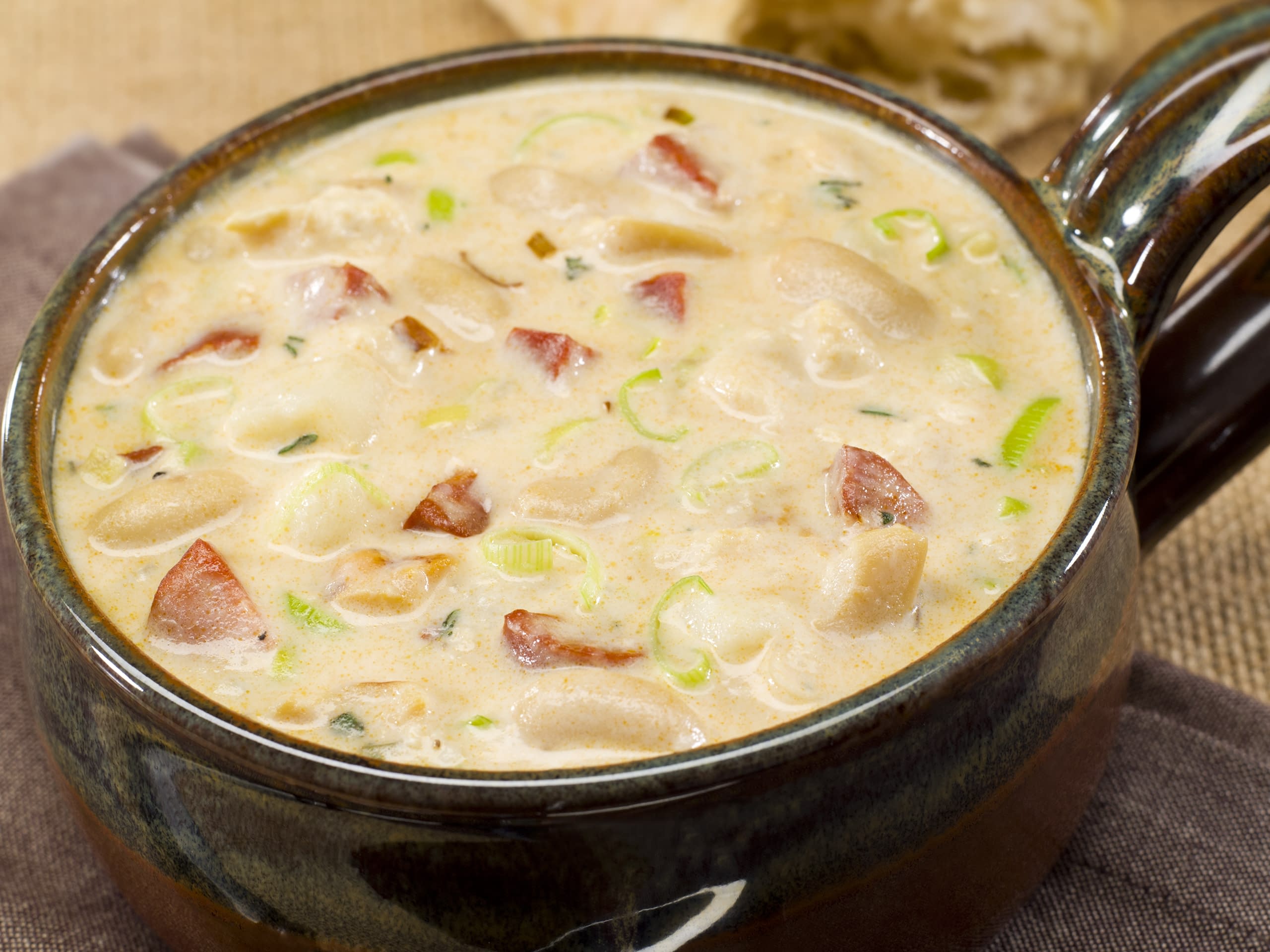 Creamy Clam & White Bean Chowder Meal Idea Panera Bread