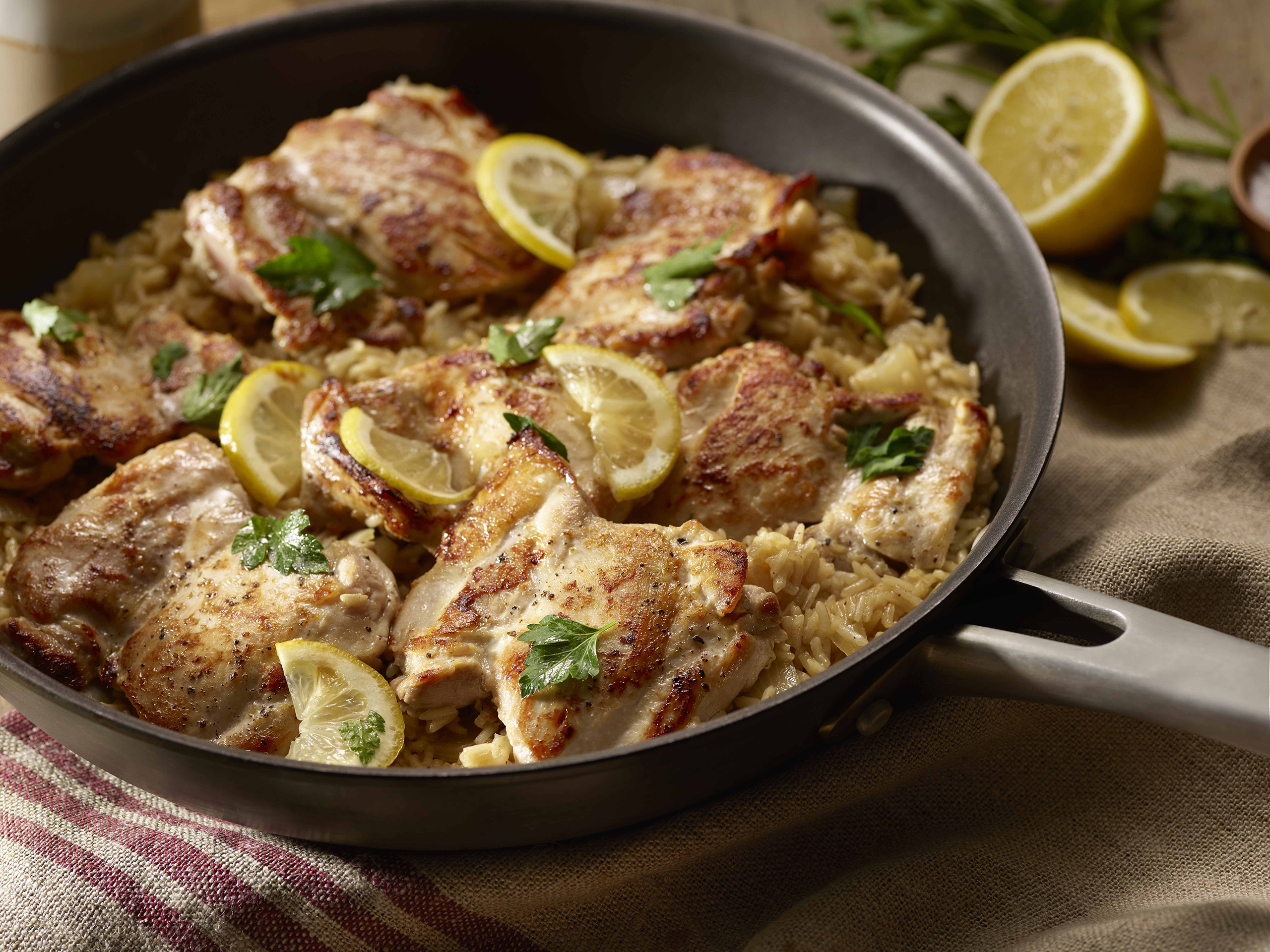 Lemon Chicken & Rice Skillet | Panera Bread