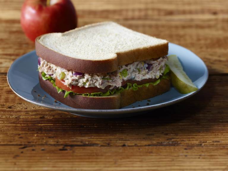 Nicoise Style Tuna Salad Sandwich