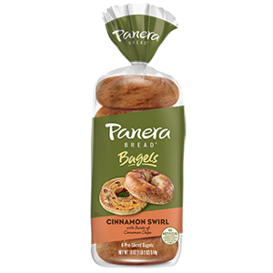 Panera Cinnamon Swirl Bagel