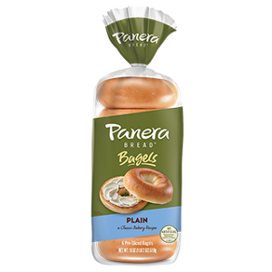 Panera Plain Bagel