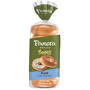 Panera Plain Bagel