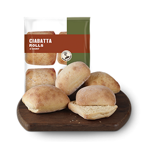 ArtisanBread CiabattaRollsBoard