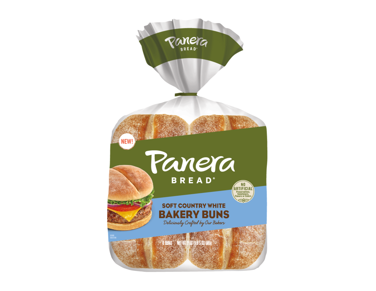 Soft Country White Bakery Buns Panera Bread