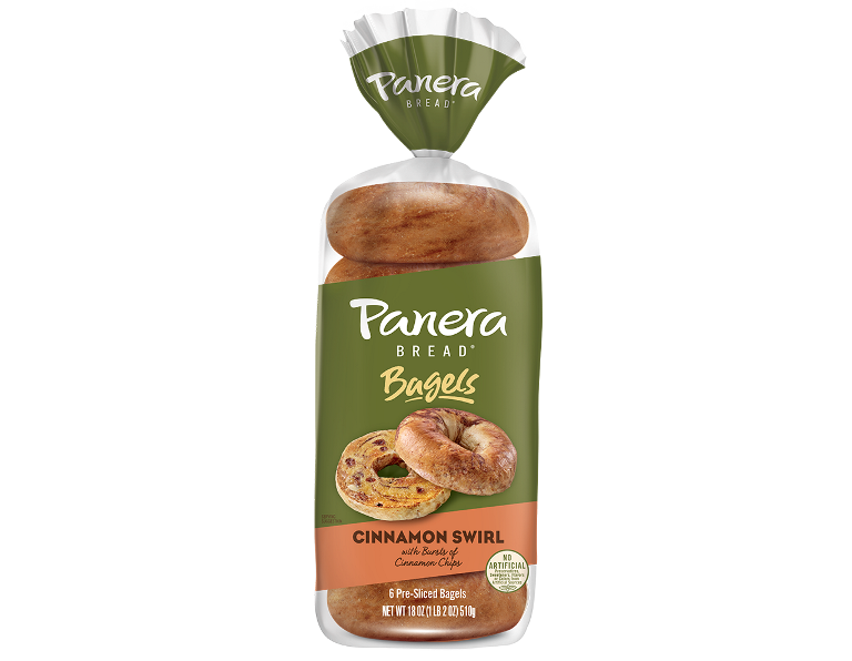 Panera Cinnamon Swirl Bagels