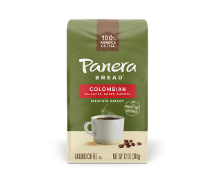 Panera Colombian Coffee bag