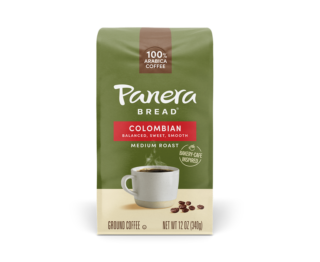 Panera Colombian Coffee bag